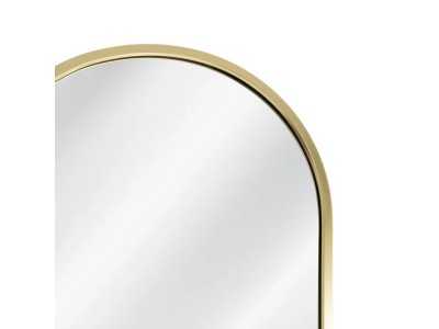 Floor mirror with aluminium frame - LUX ORO