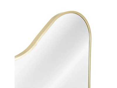 Floor mirror with aluminium frame - LUX ORO