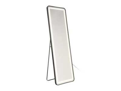 Dressing mirror with aluminium frame and LED light - CHARLOTTE