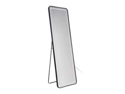 Dressing mirror with aluminium frame and LED light - CHARLOTTE