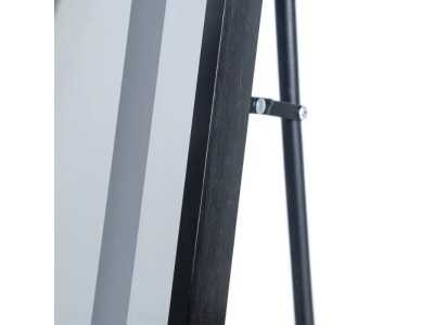 Dressing mirror with aluminium frame and LED light - CHARLOTTE