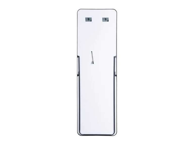 Miroir dressing avec cadre en aluminium et éclairage LED - CHARLOTTE