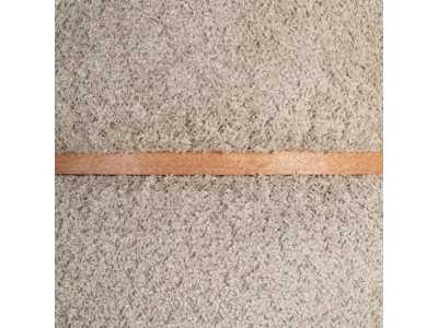 Pouf design tapissé - LUX TAUPE