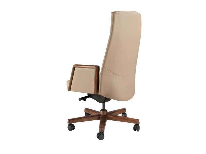 Designer swivel office chair - PORTO VISÓN