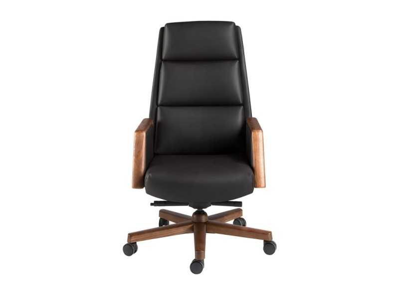 Designer swivel office chair - PORTO NEGRO
