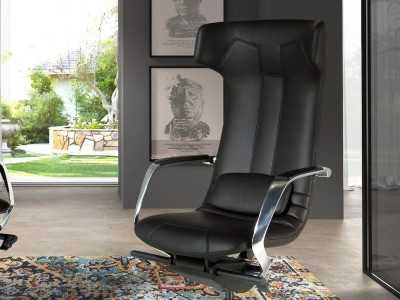 Fauteuil de bureau pivotant design - PARIS NEGRO