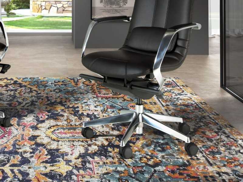 Designer swivel office chair - PARIS NEGRO