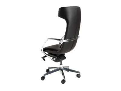 Designer swivel office chair - PARIS NEGRO