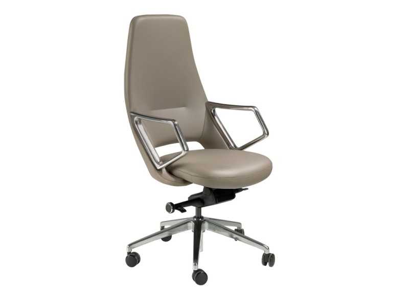 Fauteuil de bureau pivotant design - ABA GRIS