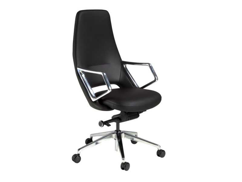 Designer swivel office chair - ABA NEGRO