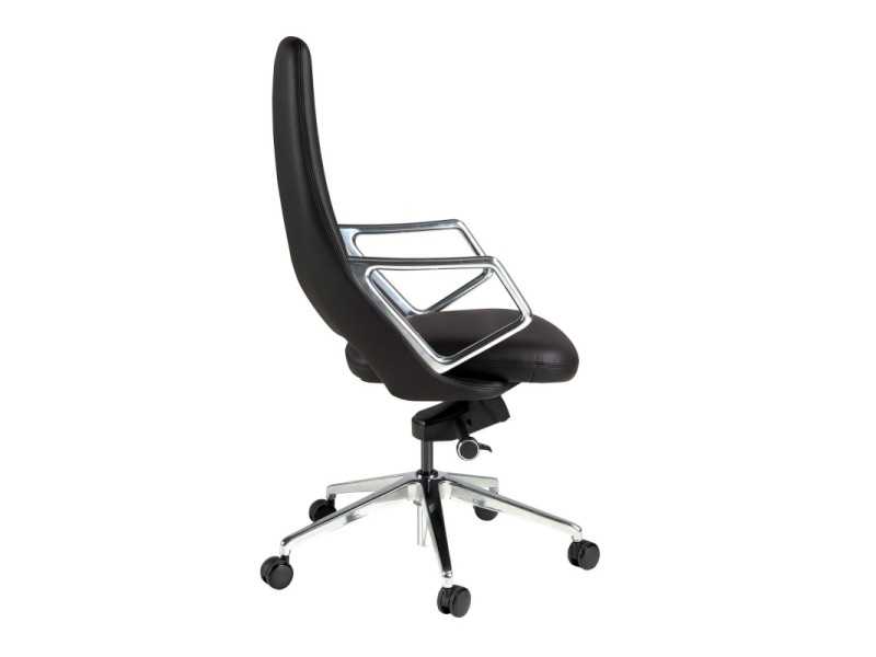 Fauteuil de bureau pivotant design - ABA NEGRO