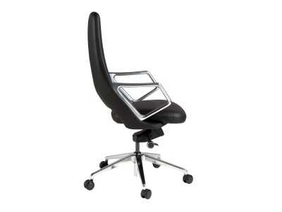 Designer swivel office chair - ABA NEGRO