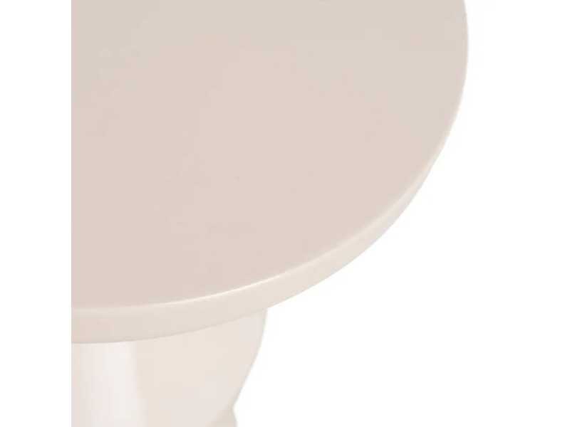 Table d'appoint laquée design - ALPHA CRÈME