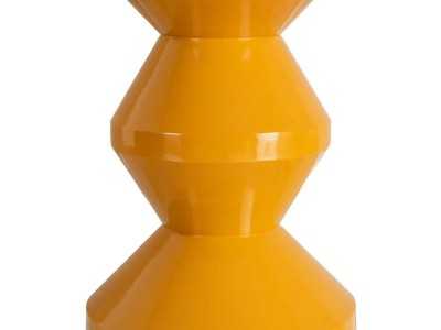 Table d'appoint laquée design - ALPHA MOUTARDE