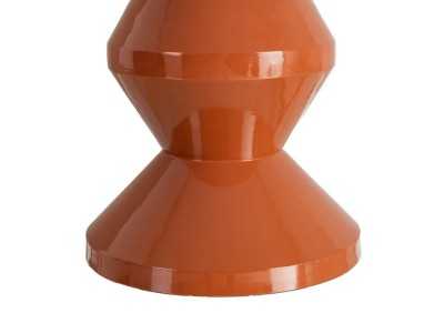 Table d'appoint laquée design - ALPHA TERRACOTTA
