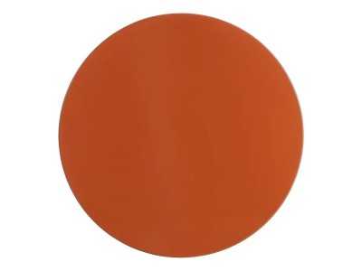 Lacquered designer side table - ALPHA TERRACOTTA