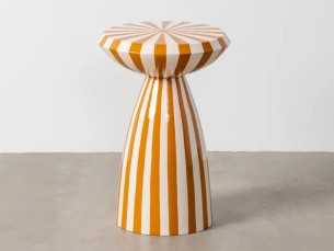 Lacquered designer side table - GAMMA