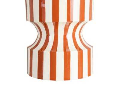 Lacquered designer side table - DELTA