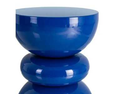 Table d'appoint laquée design - EPSILON BLEU