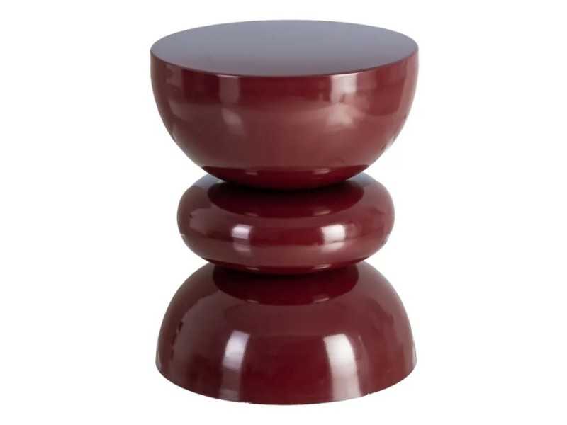 Table d'appoint laquée design - EPSILON BURDEOS