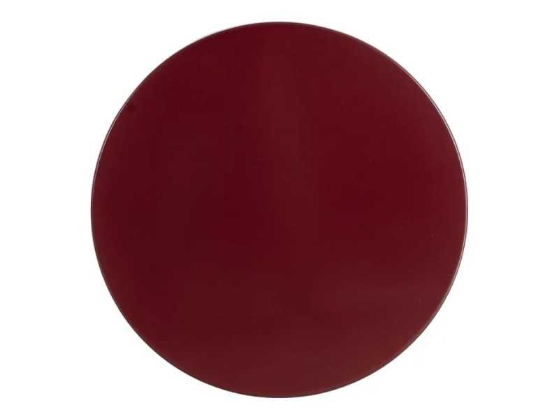 Lacquered designer side table - EPSILON BURDEOS