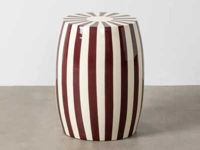 Lacquered designer side table - LAMBDA