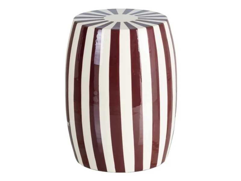 Lacquered designer side table - LAMBDA