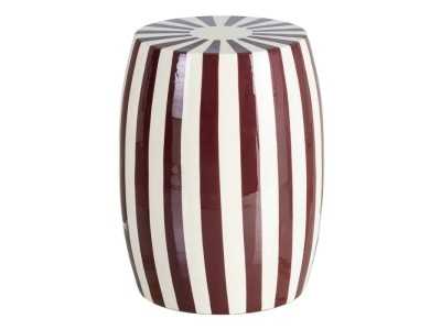 Lacquered designer side table - LAMBDA