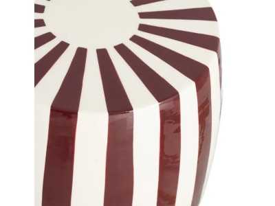 Lacquered designer side table - LAMBDA