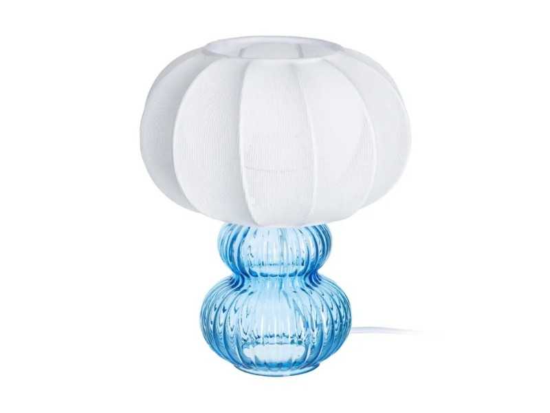 Glass table lamp - BLEU A