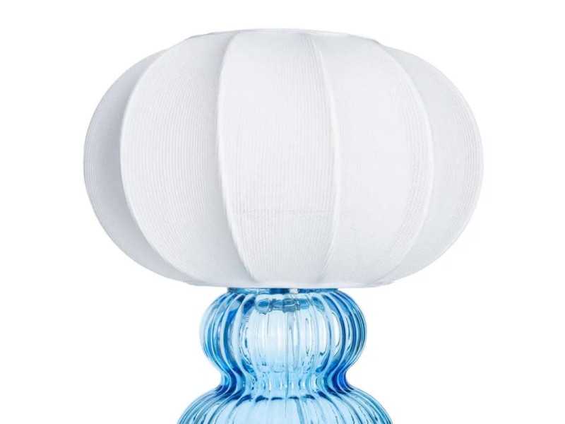 Glass table lamp - BLEU A