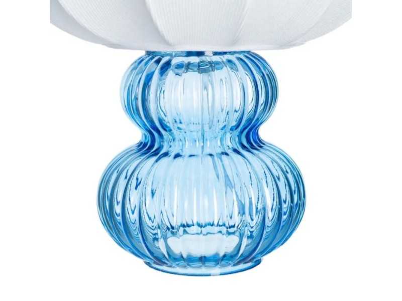 Lámpara de mesa de cristal - BLEU A