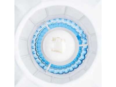 Lámpara de mesa de cristal - BLEU A