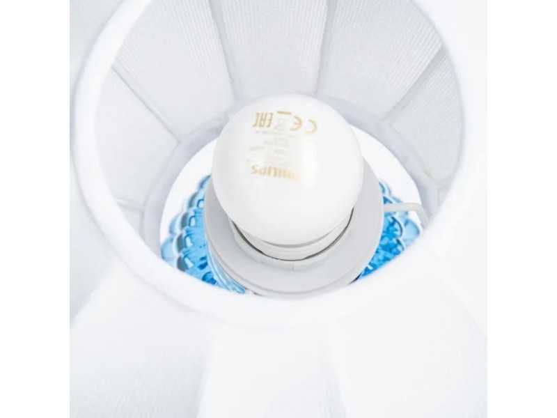 Lámpara de mesa de cristal - BLEU A