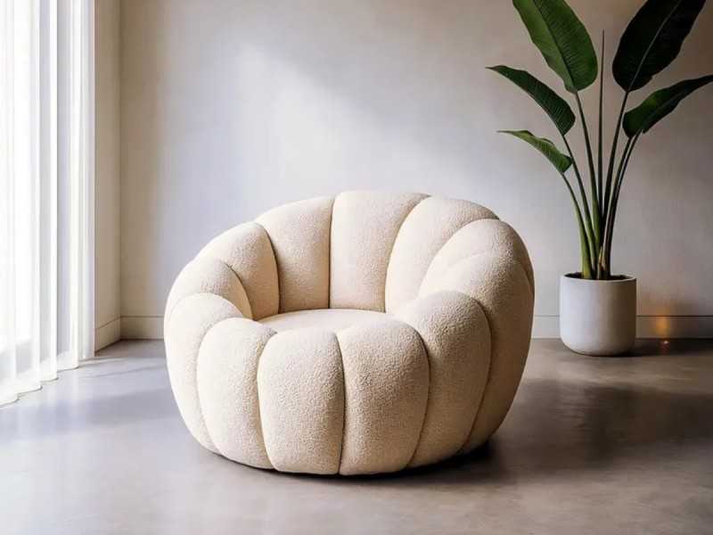 Sillón de diseño moderno - BULLES BEIGE