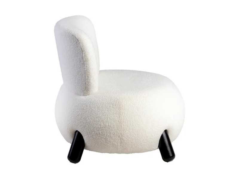 Sillón tapizado de diseño moderno - DOLMEN