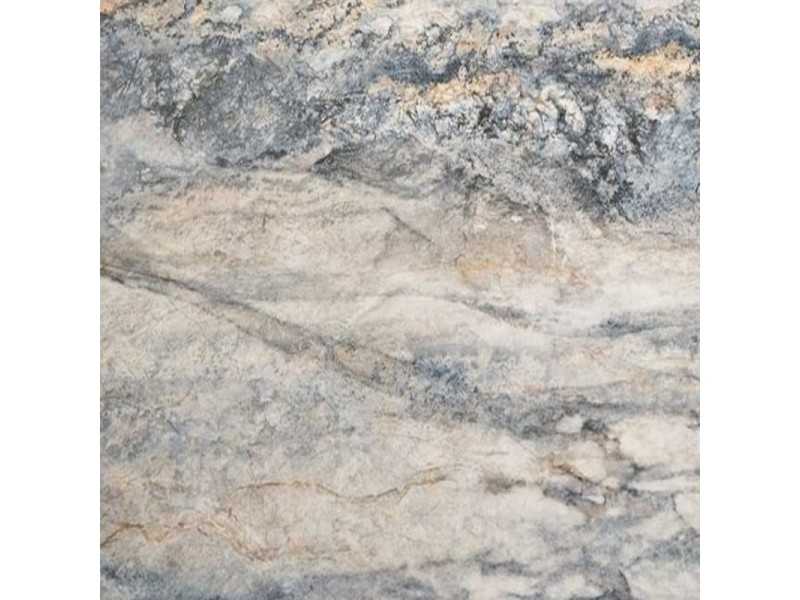 Mesa de comedor ovalada con tapa de mármol porcelánico - ANTONELLA