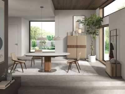 Buffet haut / meuble bar design moderne - ACHILLE