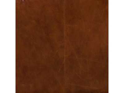 Sillón chester de diseño clásico tapizado en piel genuina con ruedas - ARIKA