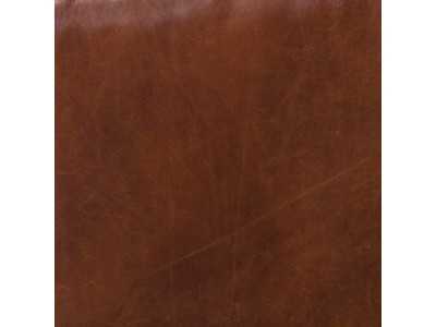 Fauteuil Chesterfield classique, tapissé de cuir véritable et monté sur roulettes - ARIANO