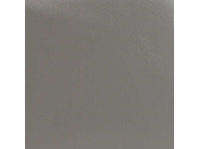 Chesterfield armchair upholstered in genuine leather in dark grey - DODO