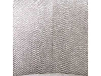 Designer armchair upholstered with a black stainless steel frame - MATTIA