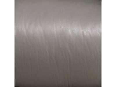 Fauteuil pivotant au design moderne, tapissé de cuir véritable - BARI