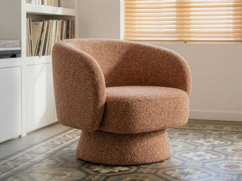 Fauteuil pivotant au design moderne - ALAN SALMÓN