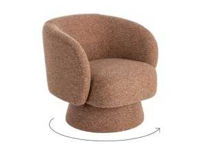 Modern design swivel armchair - ALAN SALMÓN 2