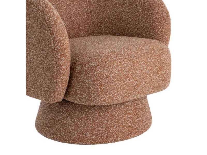 Sillón giratorio de diseño moderno - ALAN SALMÓN