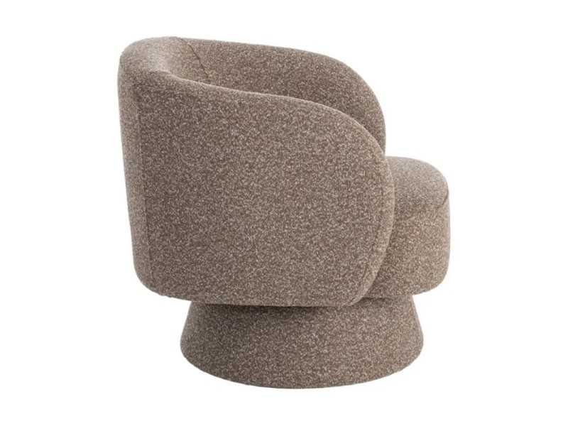 Sillón giratorio de diseño moderno - ALAN BEIGE