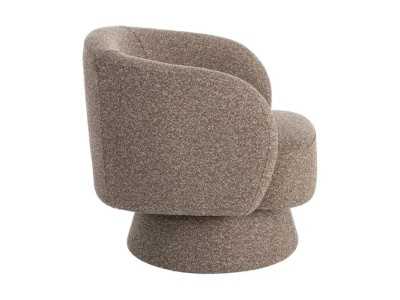 Sillón giratorio de diseño moderno - ALAN BEIGE