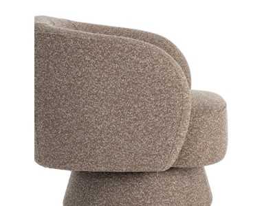 Modern design swivel armchair - ALAN BEIGE