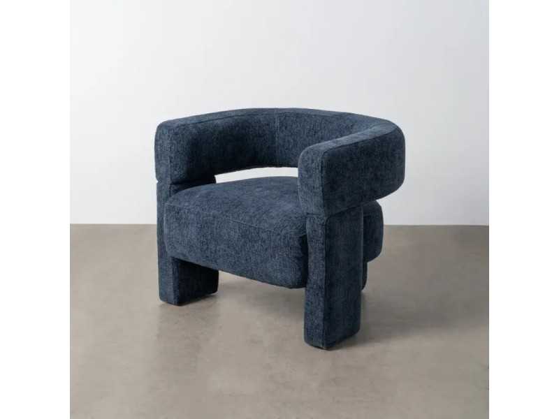 Fauteuil tapissé au design moderne - DARIO AZUL